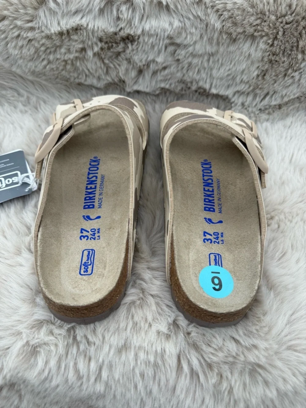 Birkenstock Arizona Soft Footbed Desert Soil Camo NWT Size 6.5